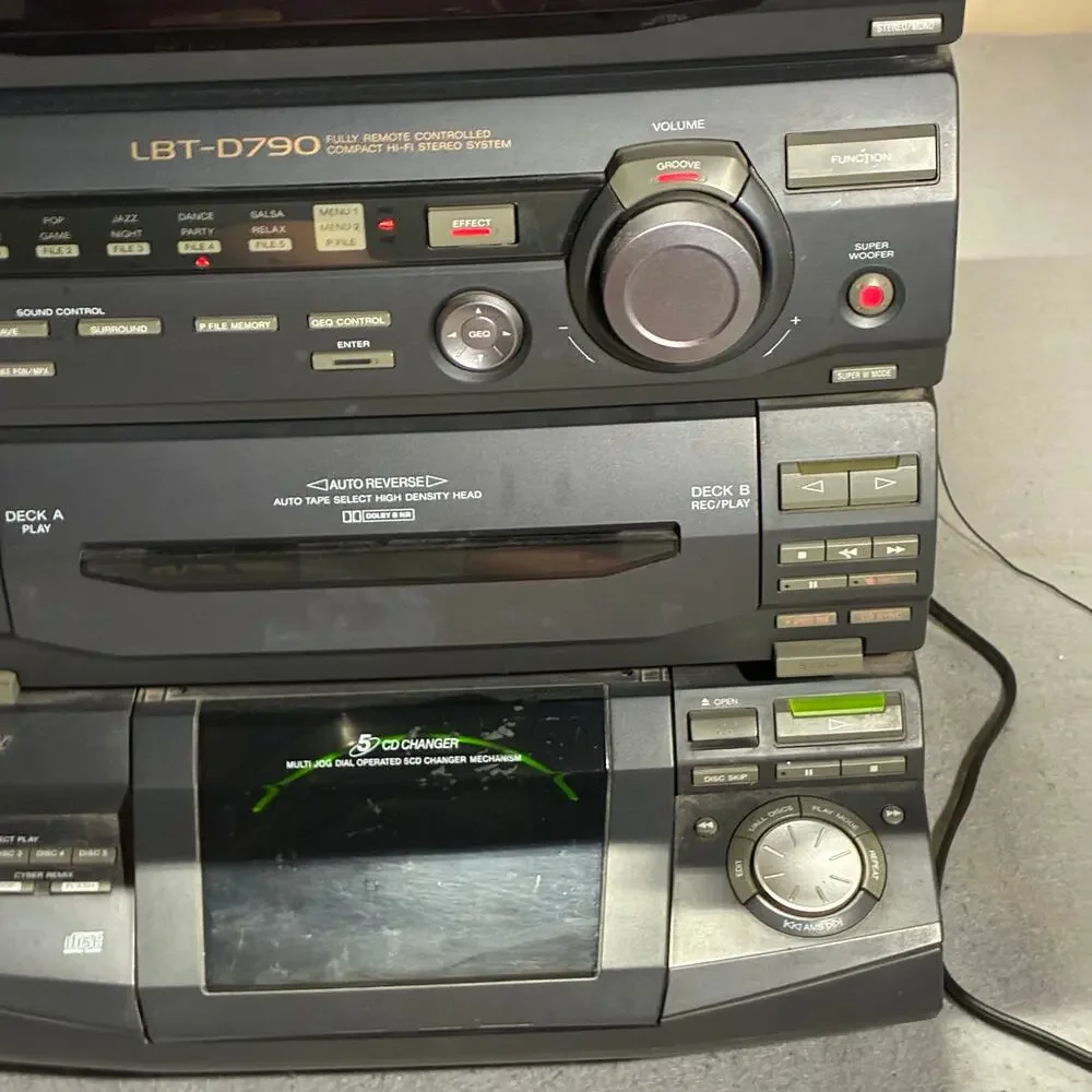 Vintage Sony LBT-D790 HiFi Stereo Combo